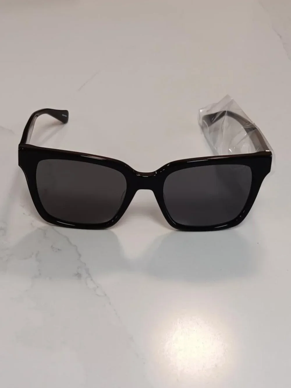 KATE SPADE Sunglasses Harlow/G/S 02M2 M9 Black with Case Polarized NEW